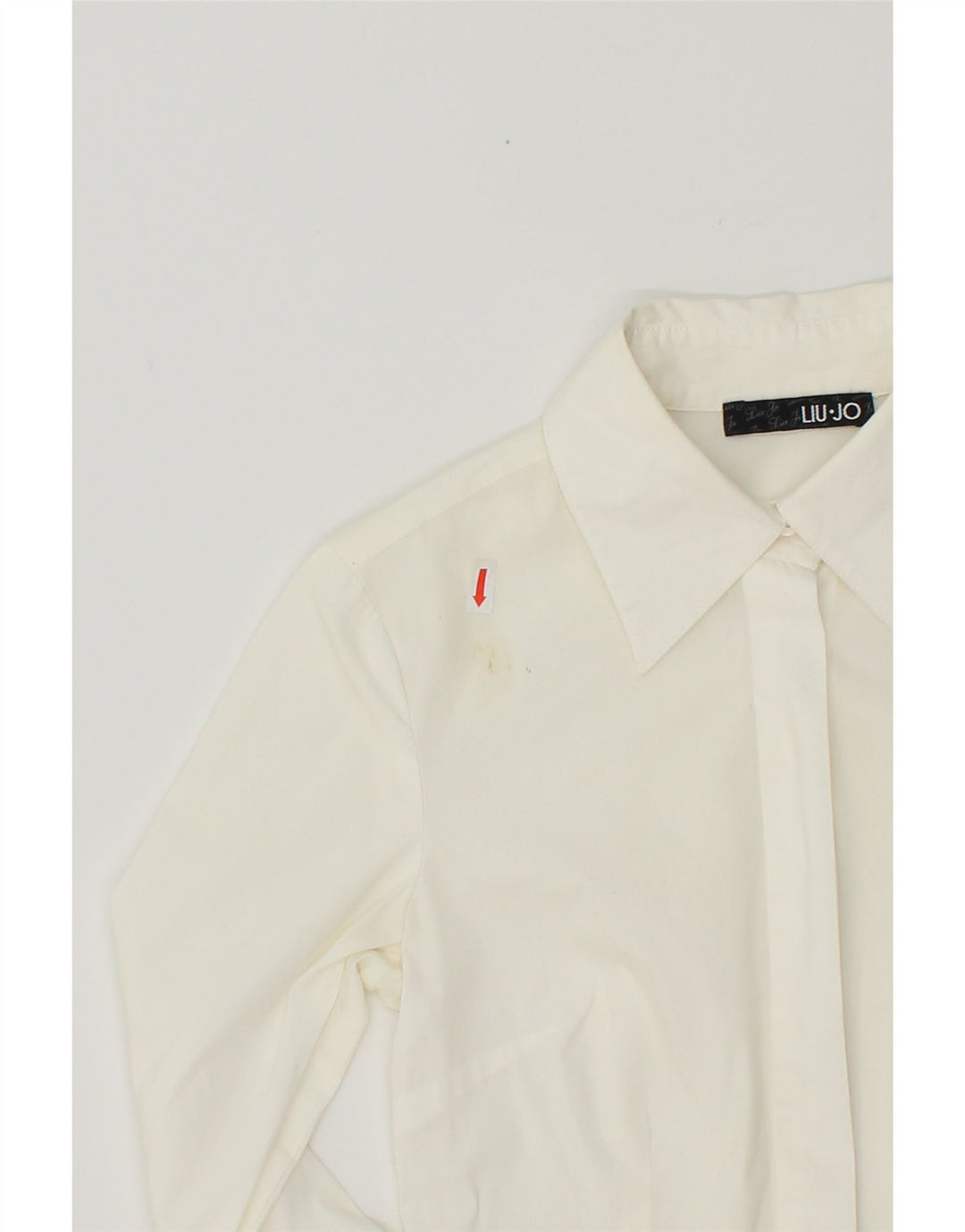 LIU JO Womens Bodysuit UK 10 Small White Vintage Liu Jo and Second-Hand Liu Jo from Messina Hembry 