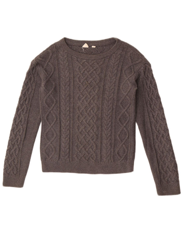 Maglione Gap per ragazze con scollo a barca 11-12 anni XL in cotone grigio