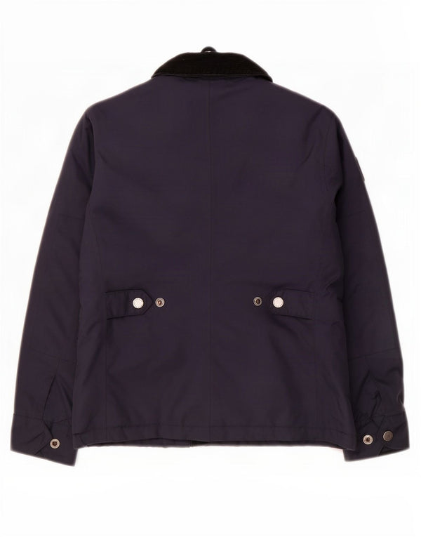 Barbour Giacca da gara per ragazzi 6-7 anni Piccola in poliestere blu navy