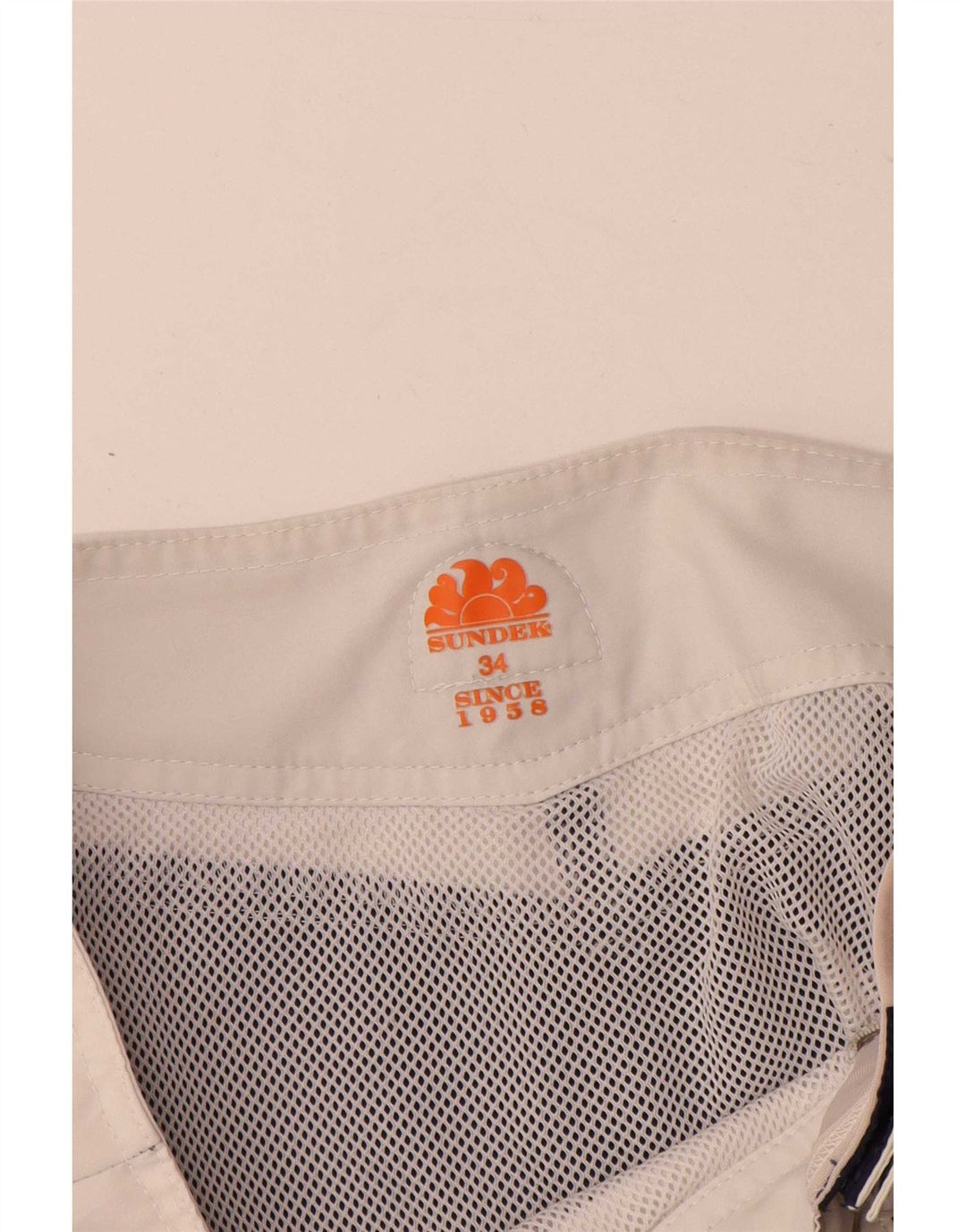 Pantaloncini da bagno grafici da uomo Sundek grandi color blu navy