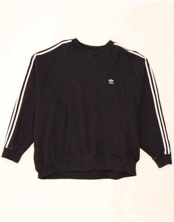 Felpa oversize da donna Adidas Jumper UK 22 3XL Nero