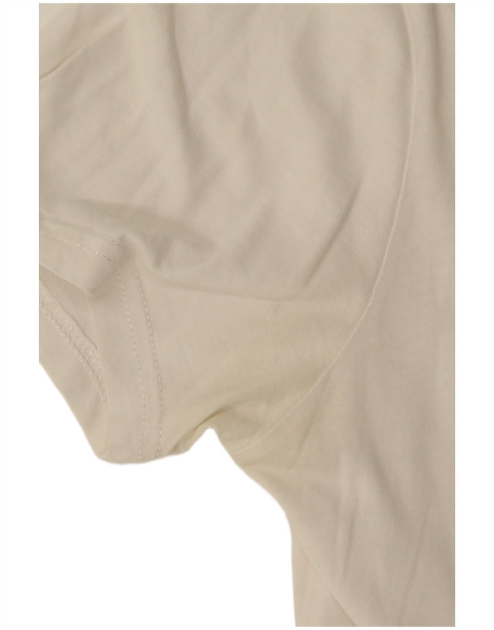 T-shirt grafica da uomo Tommy Hilfiger Top in cotone bianco medio