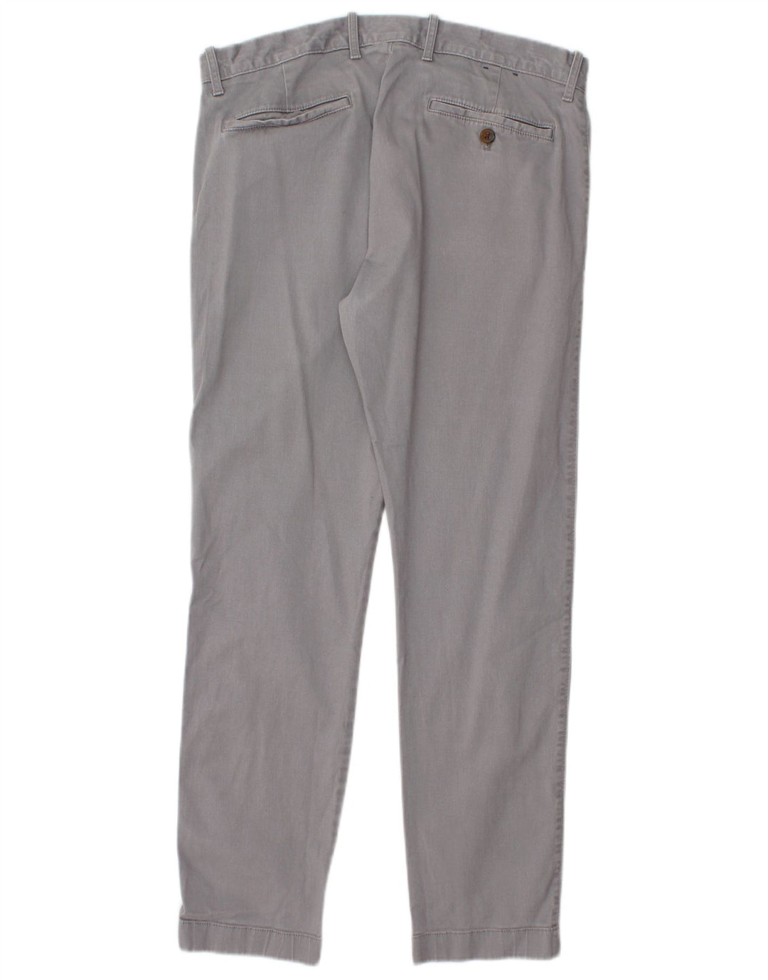 Pantaloni chino slim da uomo J. CREW W32 L28 cotone grigio