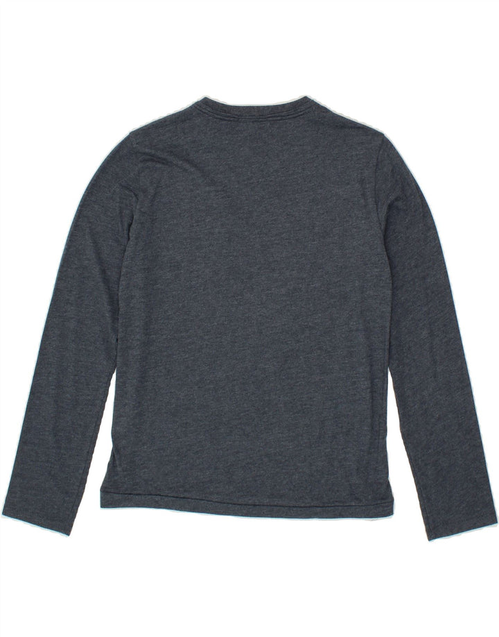 SISLEY Boys Marvel Graphic Top Long Sleeve 10-11 Years XL Blue Cotton Vintage Sisley and Second-Hand Sisley from Messina Hembry 