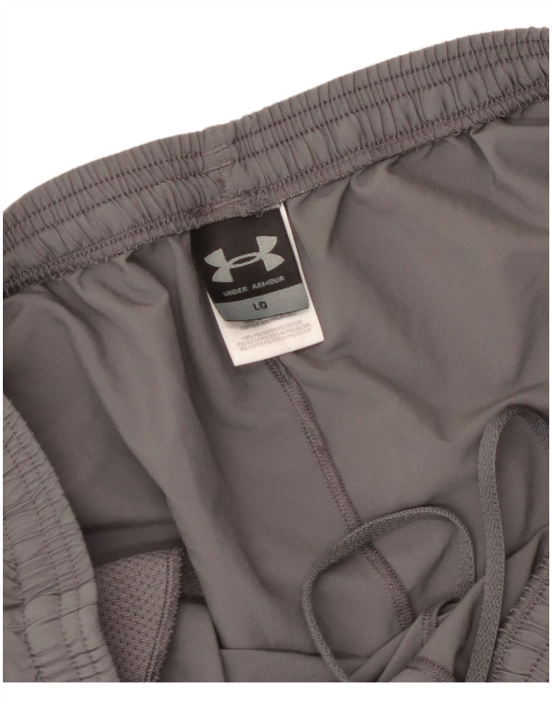 Pantaloncini sportivi Nike da uomo grandi in poliestere grigio