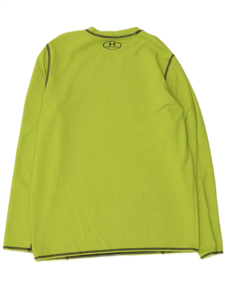 Maglia reversibile da uomo UNDER ARMOUR a maniche lunghe a quadri grigio medio