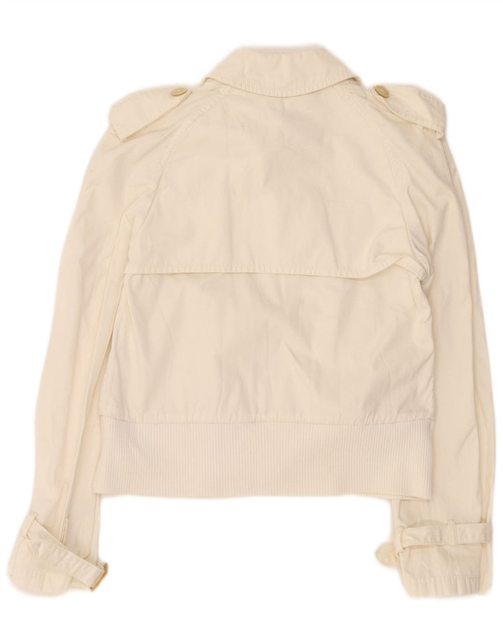 Giacca militare corta da donna Red Valentino IT 42 media bianco sporco