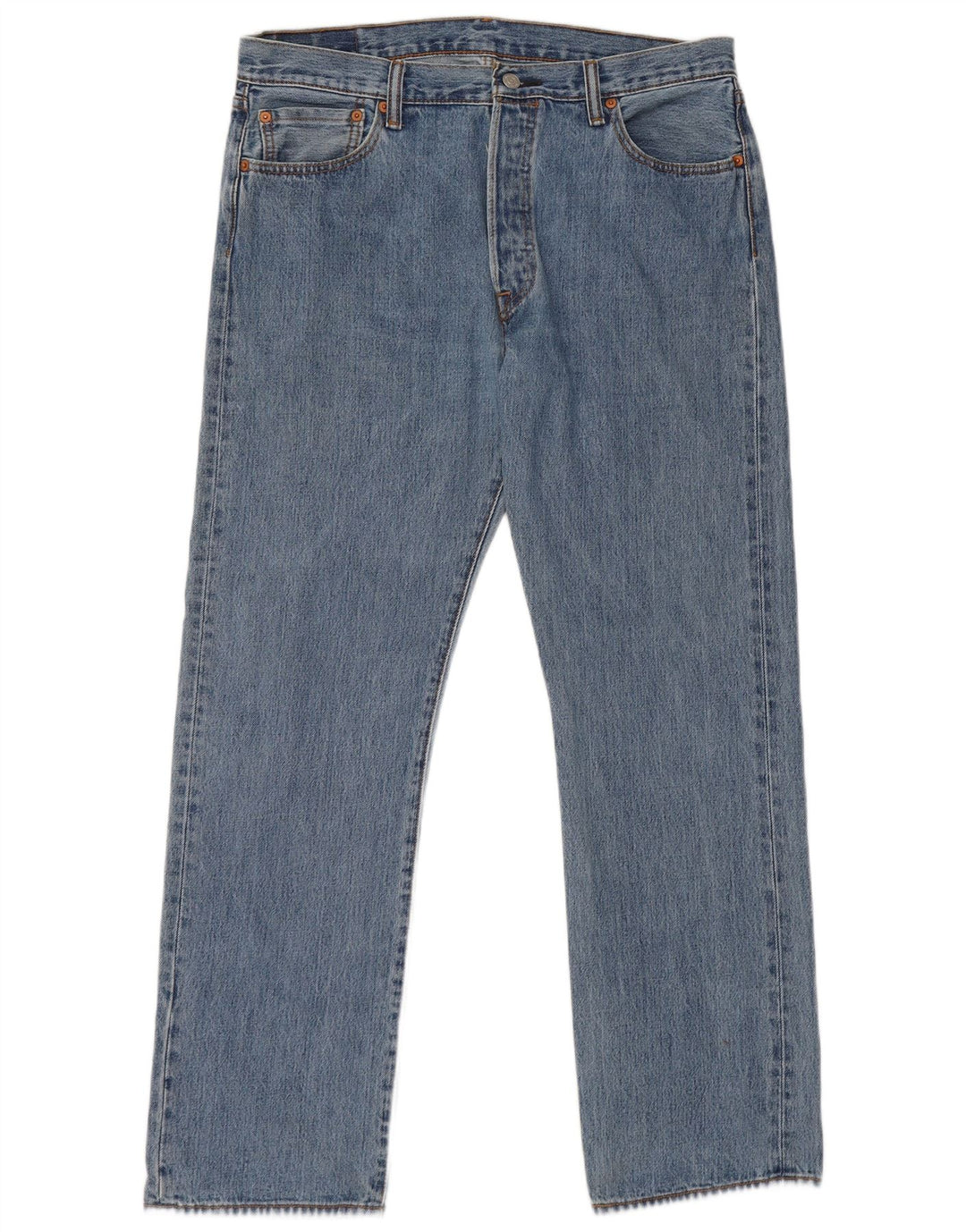 LEVI'S Jeans dritti da uomo 501 W36 L32 cotone blu