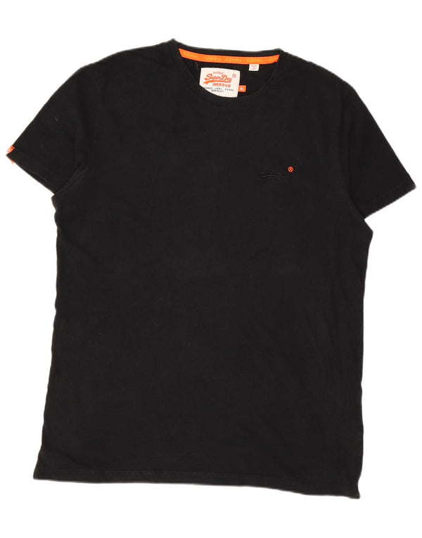 T-shirt da uomo SUPERDRY Top XL in cotone nero