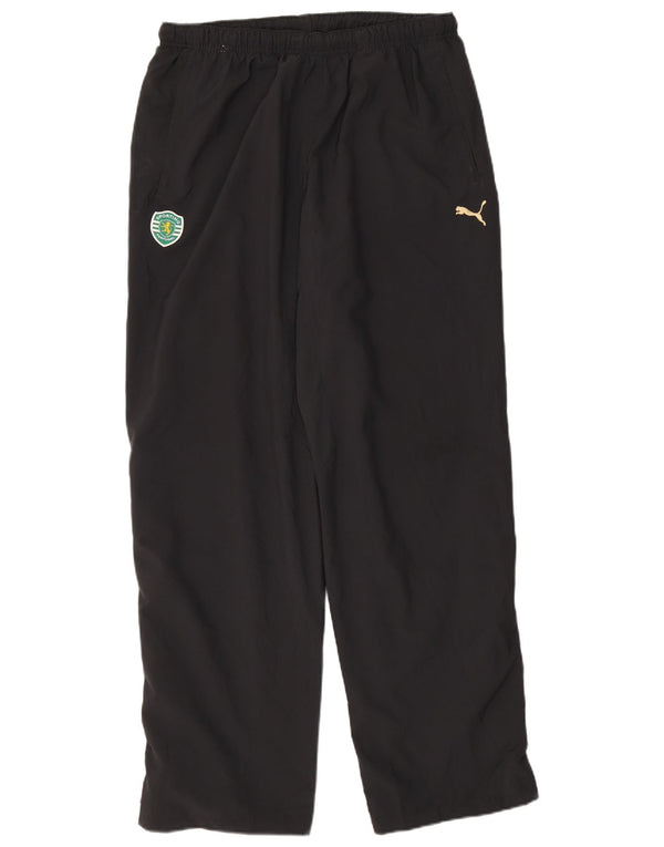 Pantaloni da tuta da uomo PUMA Portogallo grandi in poliestere blu navy