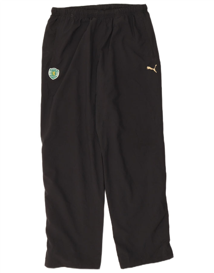 Pantaloni da tuta da uomo PUMA Portogallo grandi in poliestere blu navy