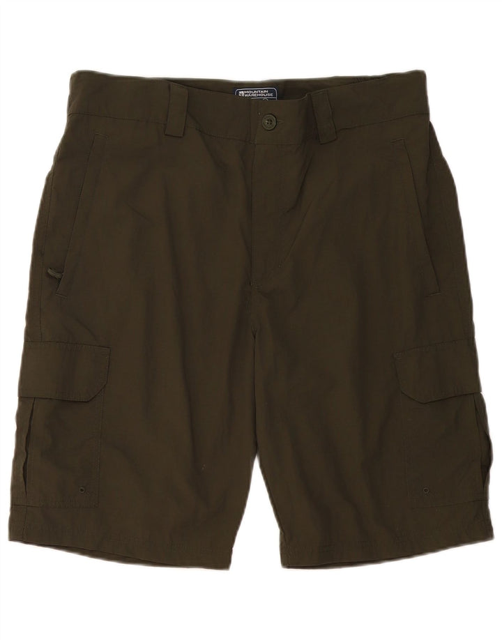 Pantaloncini cargo da donna Mountain Warehouse W34 Large Khaki Poliammide