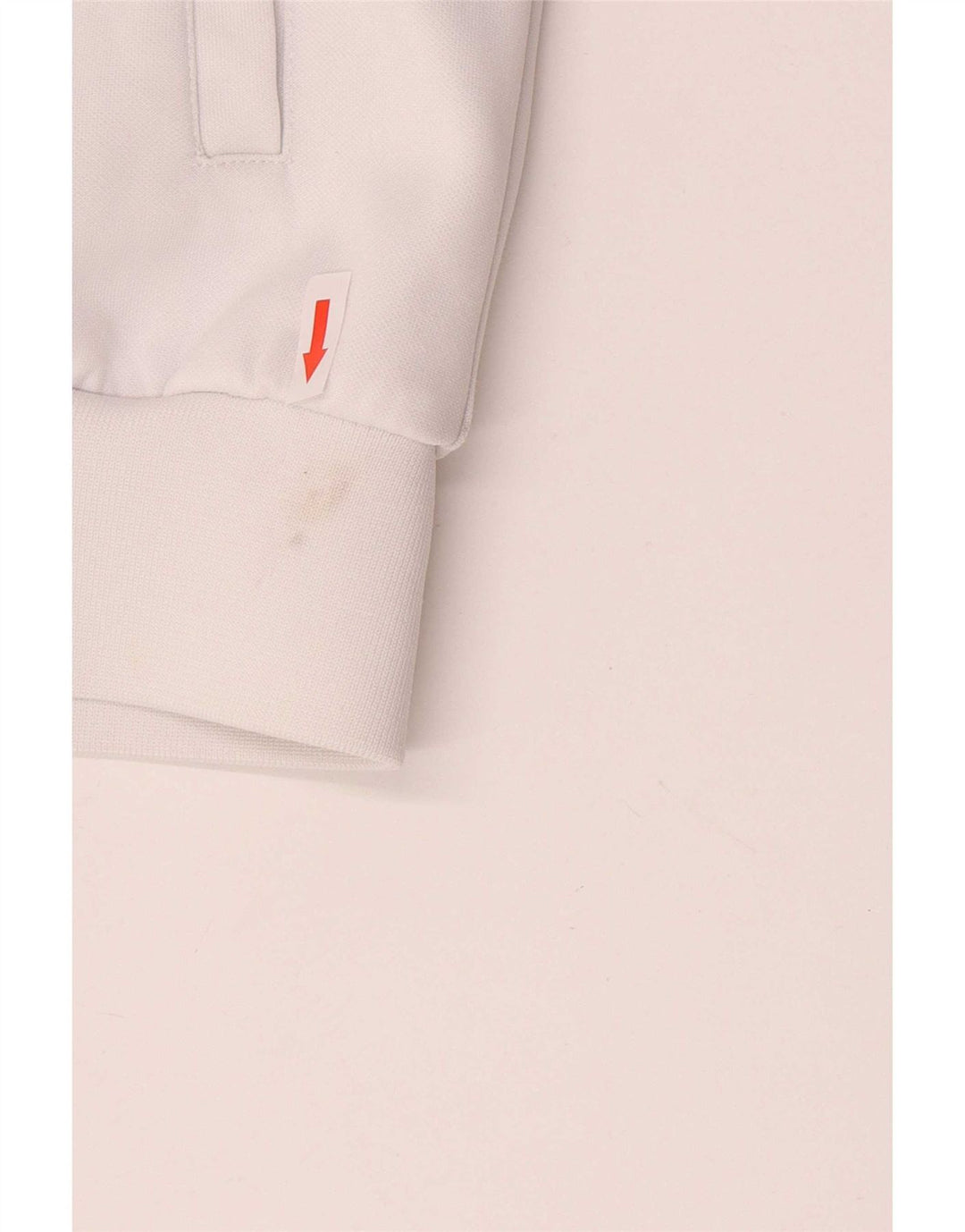 Giacca da ginnastica da uomo Ellesse piccola sportiva in poliestere bianco
