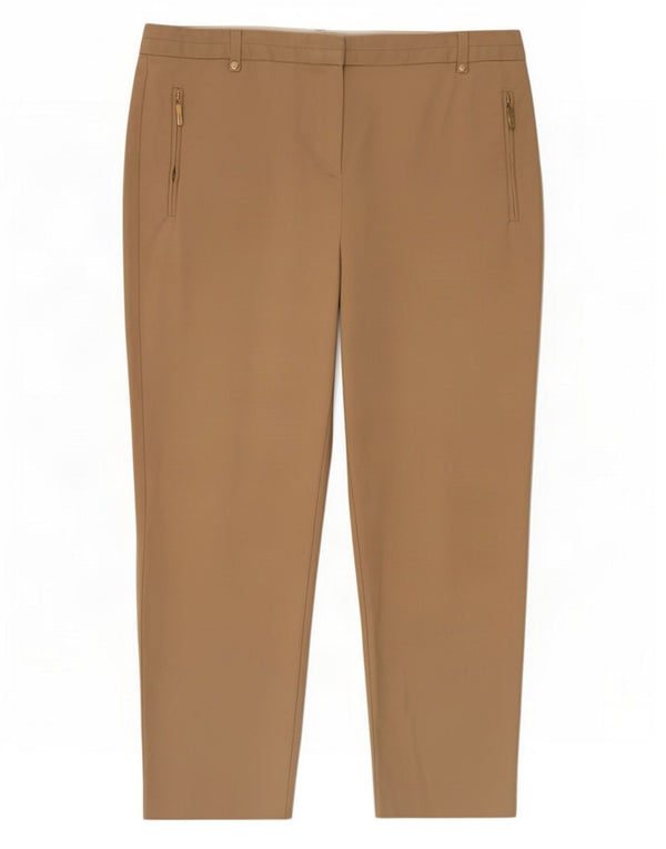 Pantaloni Capri affusolati da donna Marks & Spencer UK 12 Medium W32 L23 Beige