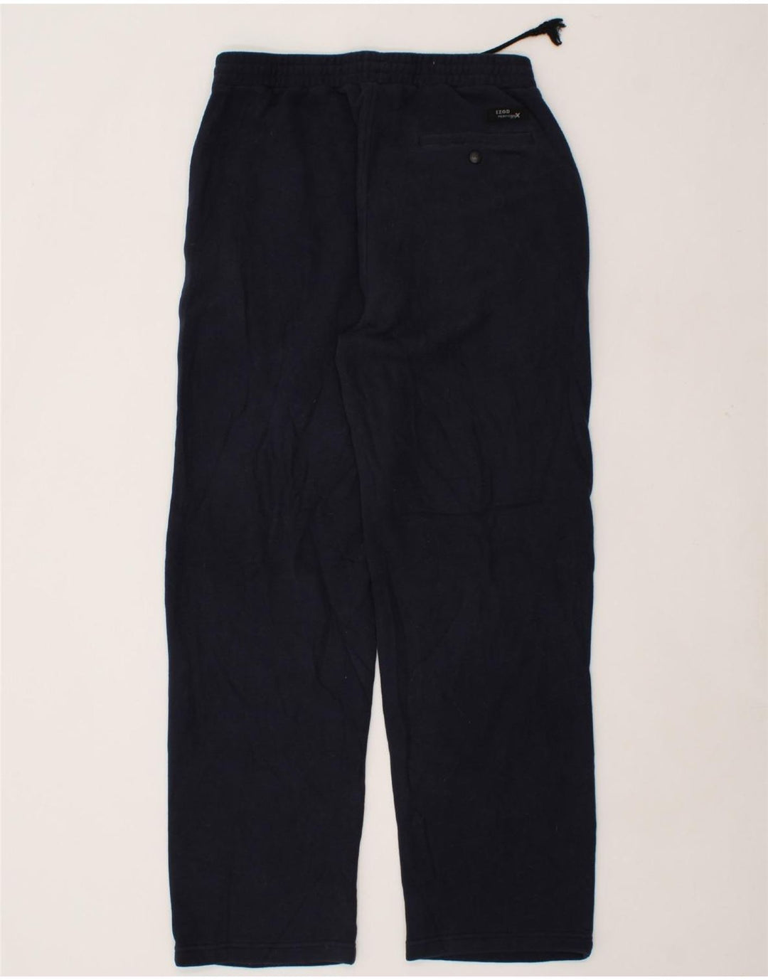 IZOD Mens Tracksuit Trousers Medium Navy Blue Cotton Vintage Izod and Second-Hand Izod from Messina Hembry 