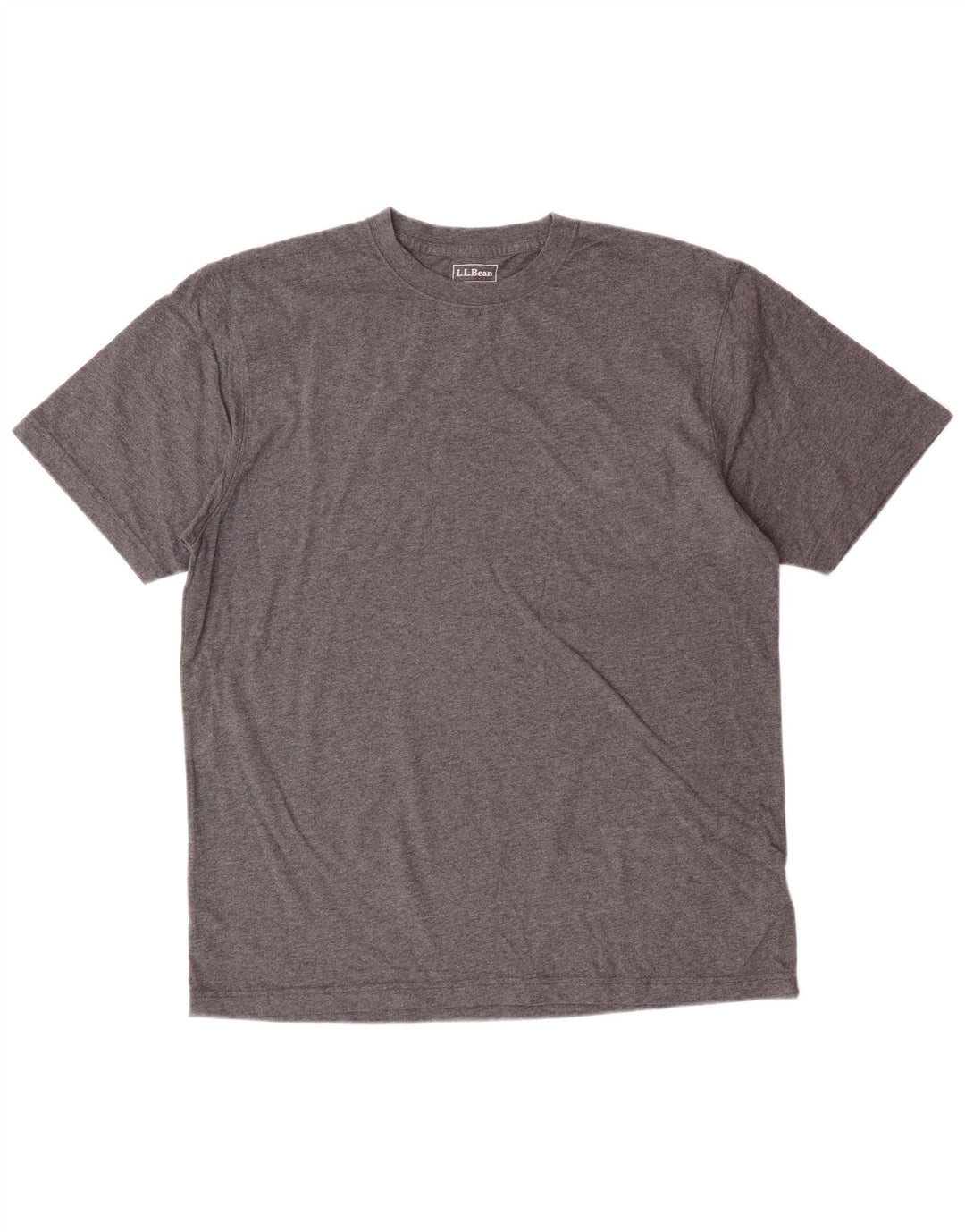 L.L.BEAN T-shirt da uomo dal taglio tradizionale, top in cotone grigio medio