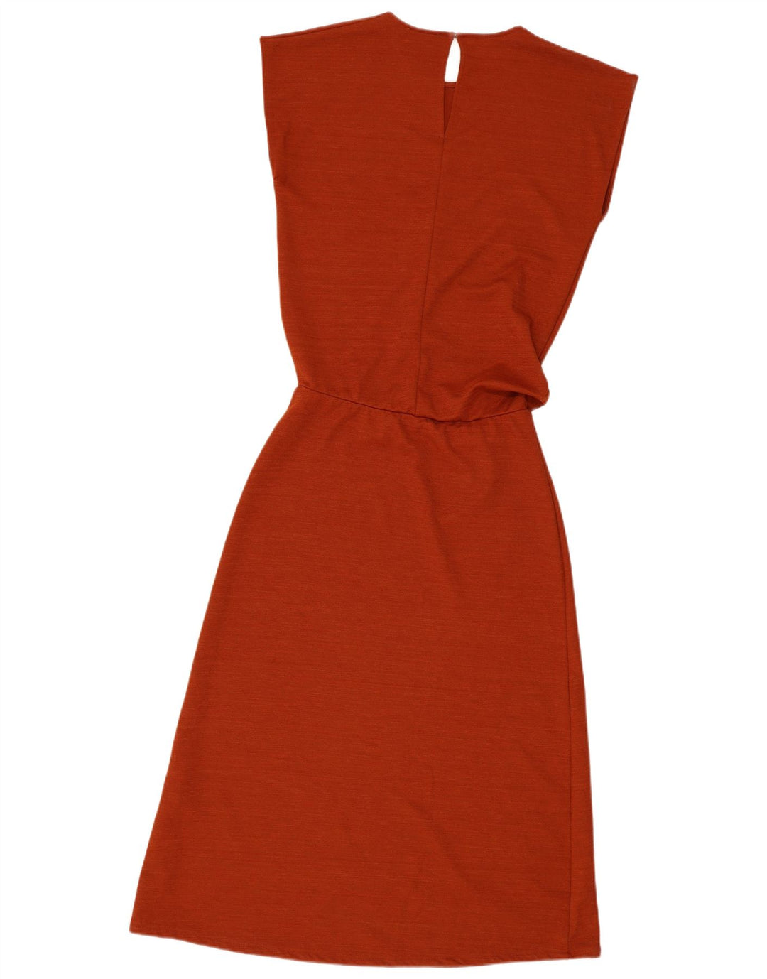 Vestito lungo da donna Zara UK 14 Poliestere marrone medio