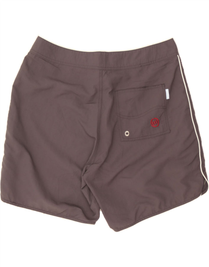 ANIMAL Womens Swimming Shorts Large Grey Polyamide Vintage Animal and Second-Hand Animal from Messina Hembry 