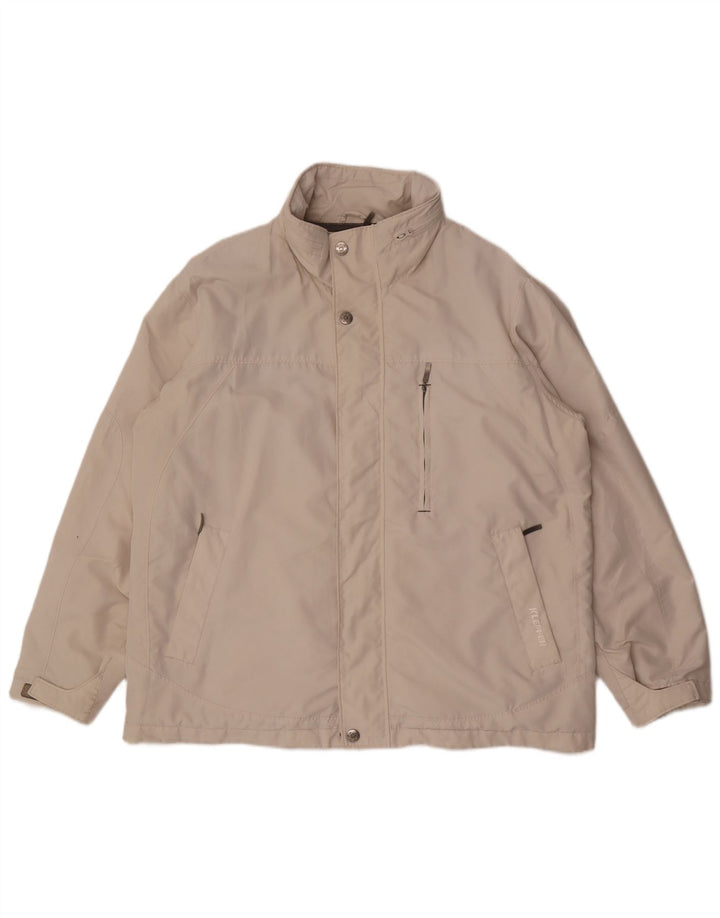 Giacca antipioggia da uomo Klepper UK 42 XL bianca