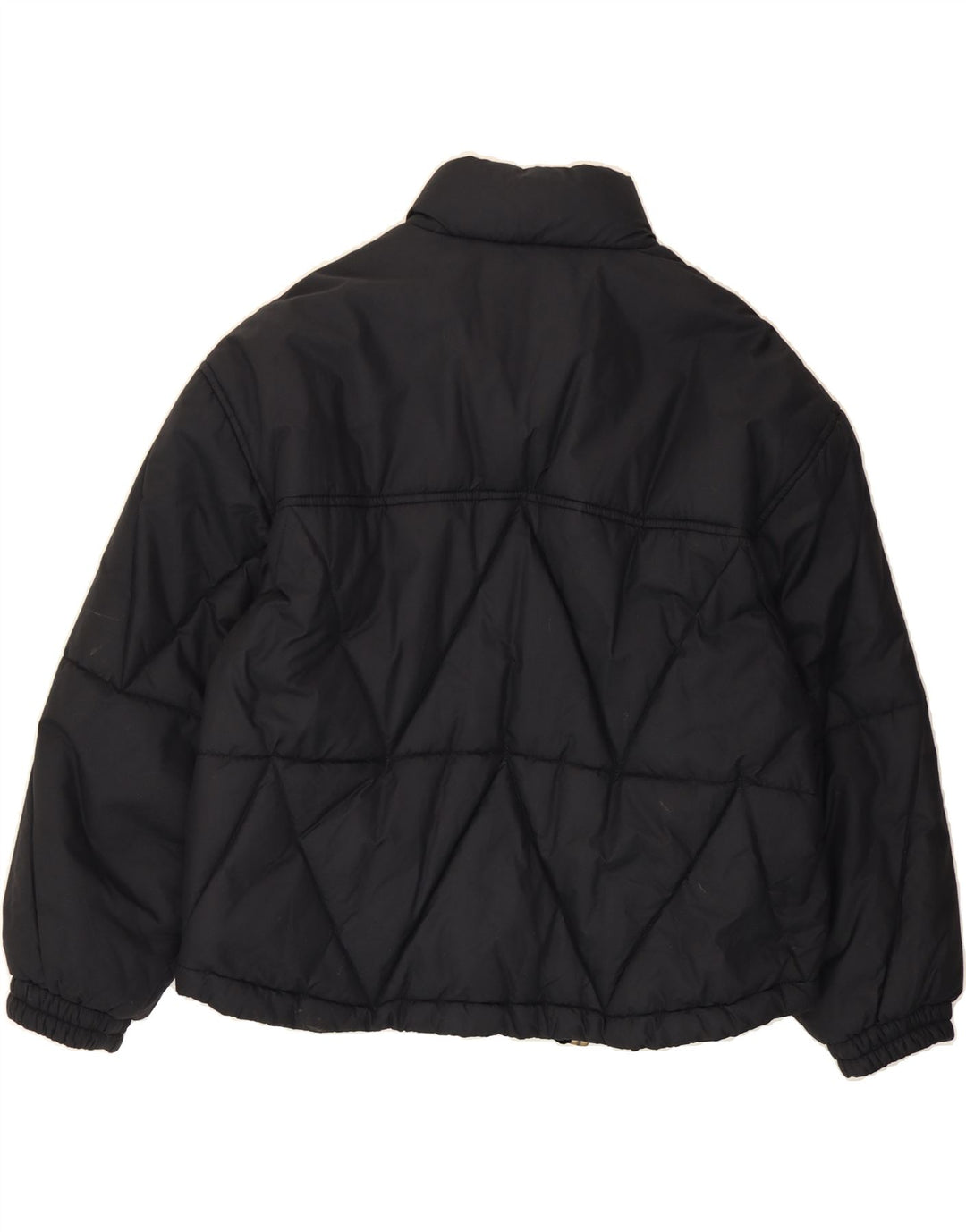 NEW PENNY Womens Oversized Hooded Padded Jacket IT 42 Medium Black Vintage New Penny and Second-Hand New Penny from Messina Hembry 