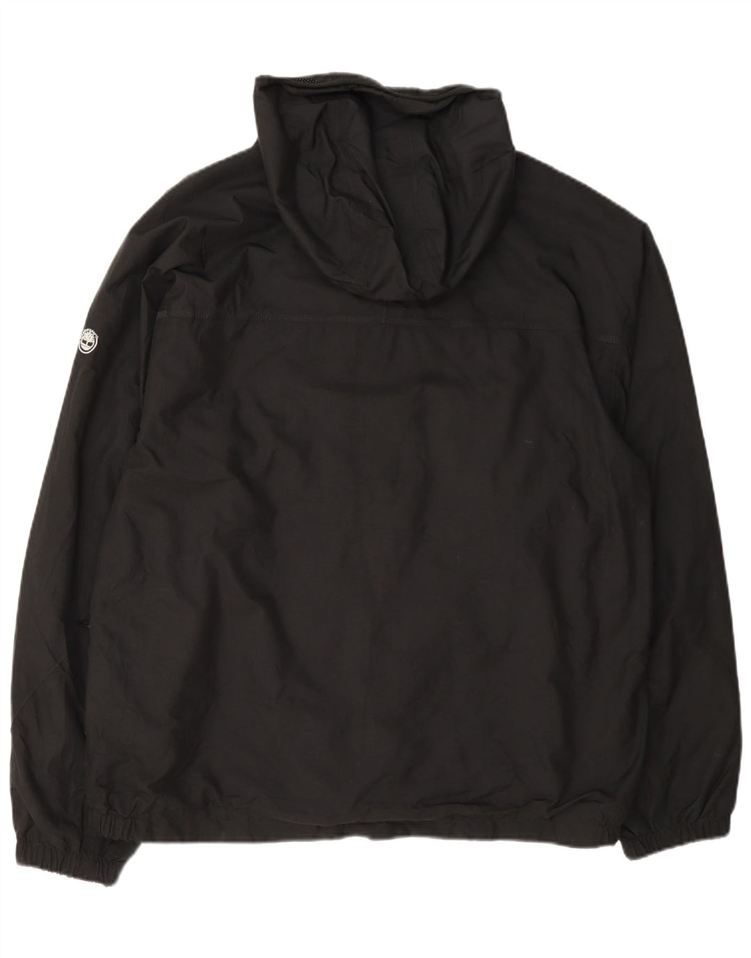 Giacca antipioggia con cappuccio da uomo Timberland UK 40 Large nylon nero