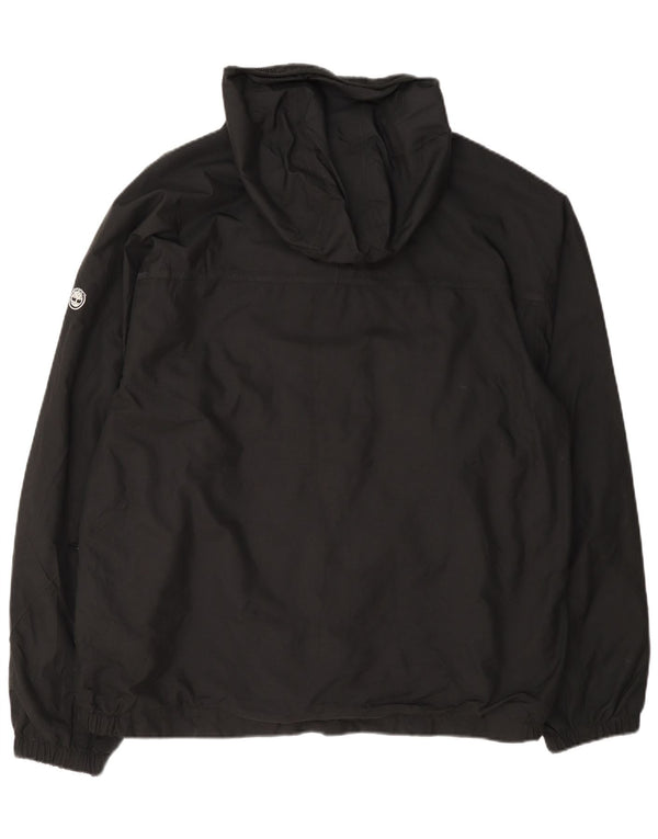 Giacca antipioggia con cappuccio da uomo Timberland UK 40 Large nylon nero