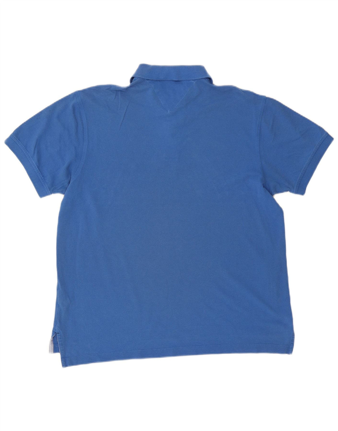 Polo da uomo Tommy Hilfiger grande in cotone blu