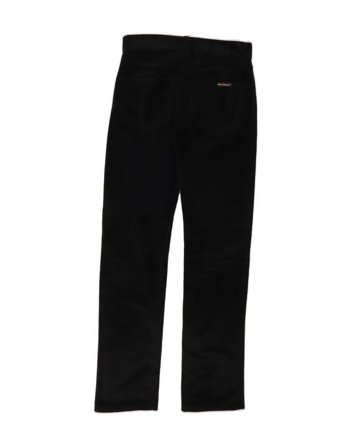 ENERGIE Womens Straight Casual Trousers W28 L31 Black Polyester Vintage Energie and Second-Hand Energie from Messina Hembry 