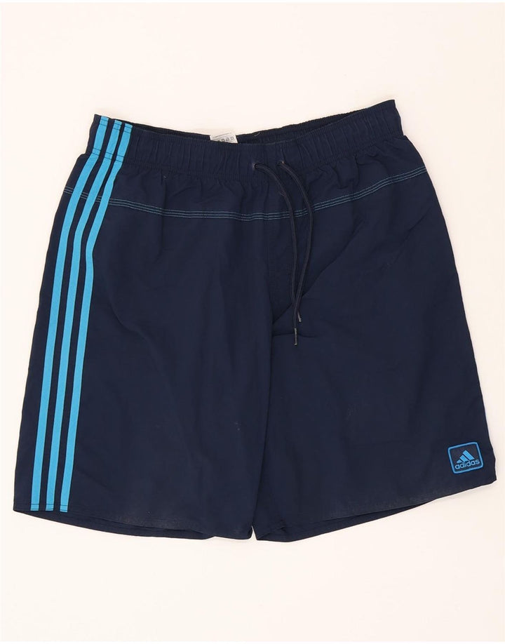 Pantaloncini da bagno da uomo ADIDAS medio blu navy in poliestere