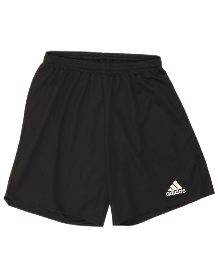 Pantaloncini sportivi da uomo Adidas piccoli sportivi in poliestere nero