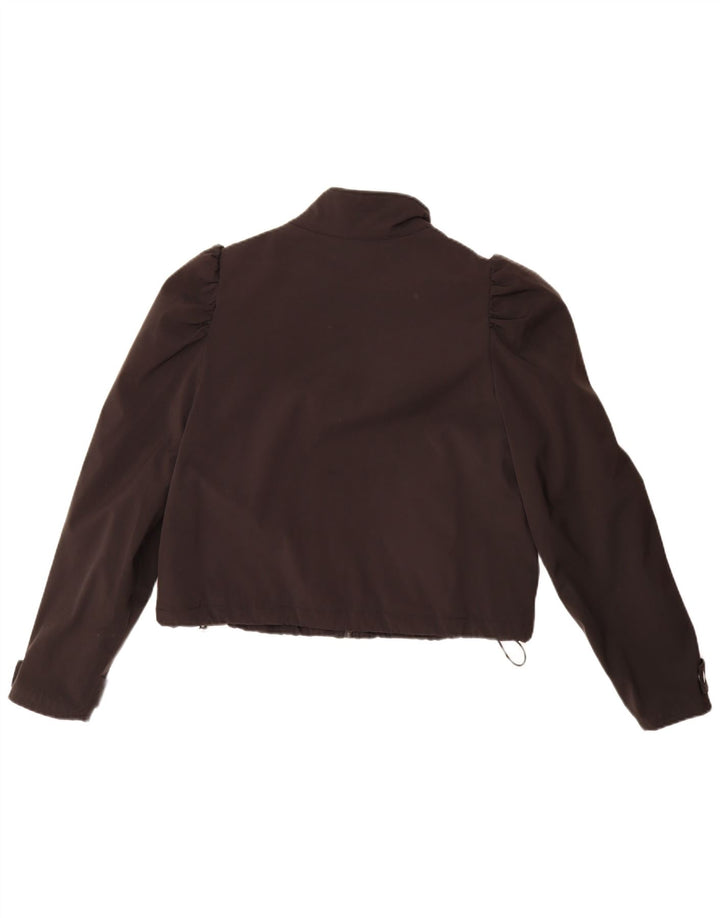 Giubbotto bomber oversize corto da donna Zara UK 10 piccolo nero