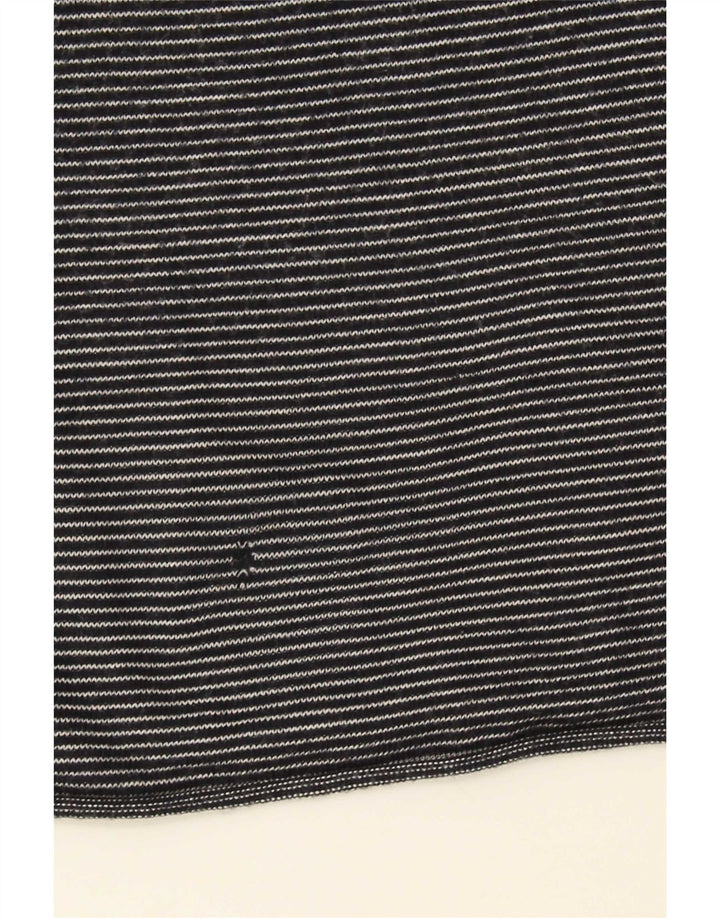 T-shirt Zara da donna Top UK 12 media blu navy a righe