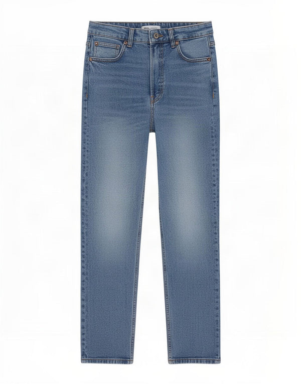 Jeans affusolati da donna Zara EU 34 2XS W24 L27 Cotone blu