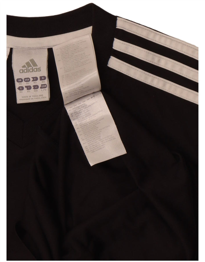 T-shirt Adidas Climalite da uomo Top XS poliestere nero