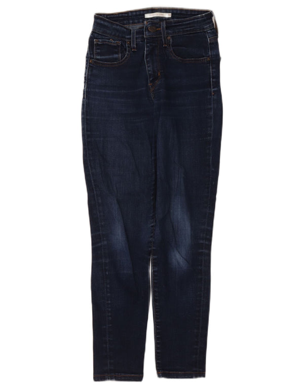 Jeans skinny a vita alta Levi's 721 da donna W24 L26 in cotone blu