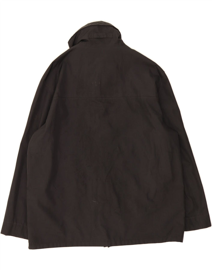 GANT Mens Bomber Jacket UK 42 XL Black Polyester Vintage Gant and Second-Hand Gant from Messina Hembry 