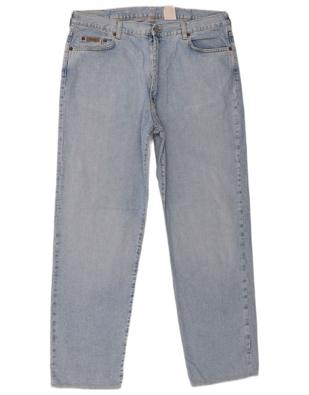 Jeans dritti da uomo Calvin Klein W38 L29 cotone blu