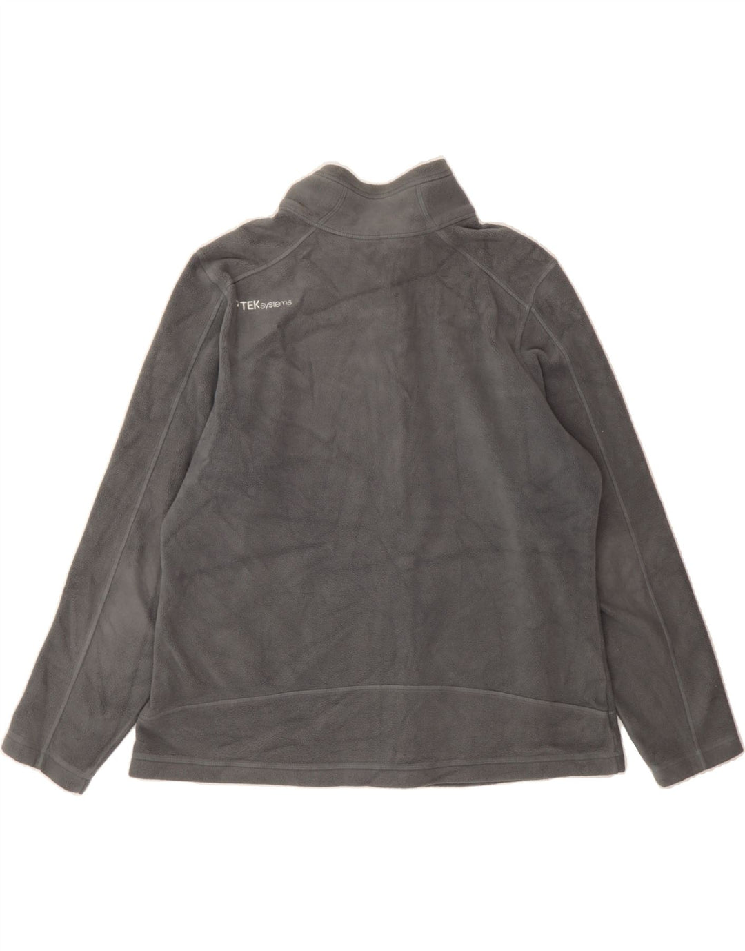 EDDIE BAUER Womens Fleece Jacket UK 18 XL Grey Polyester Vintage Eddie Bauer and Second-Hand Eddie Bauer from Messina Hembry 