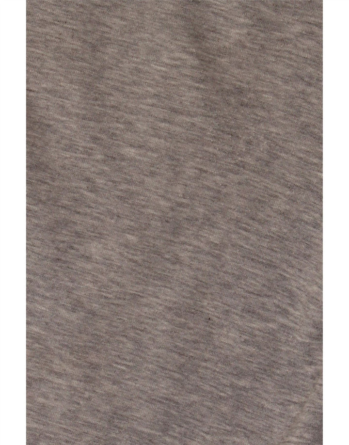 Pantaloncini sportivi da uomo Adidas in cotone grigio medio