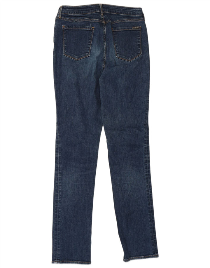 Jeans dritti leggermente curvy da donna Eddie Bauer US 10 Large W30 L33 Blu