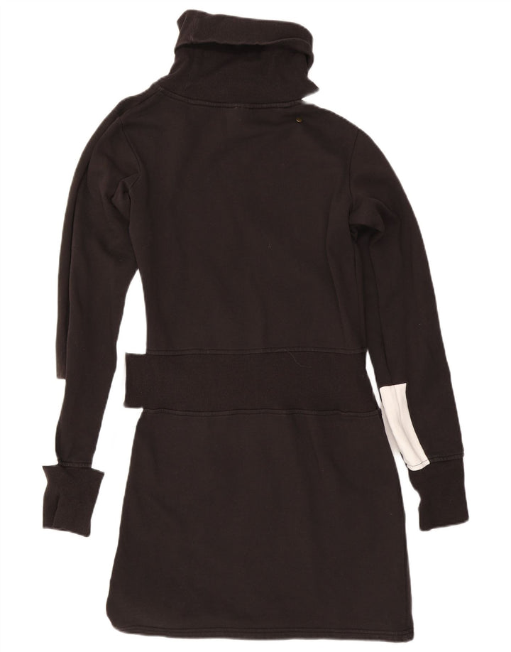 Abito maglione da donna Puma con collo alto UK 14 Medium Black Colourblock