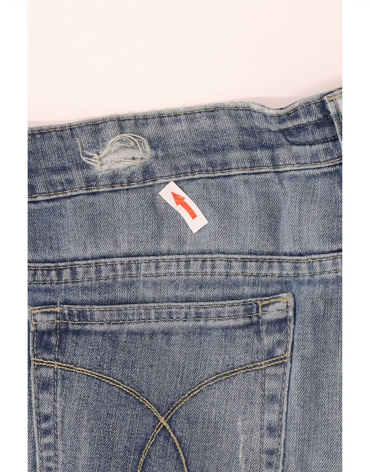 Jeans slim invecchiati da donna Calvin Klein W32 L33 Blu