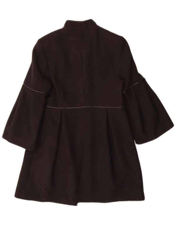 Cappotto Doppiopetto Donna Byblos IT 44 Medio Nero Acrilico