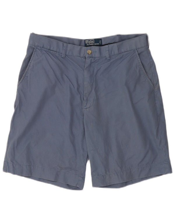 Pantaloncini chino da uomo Polo Ralph Lauren W34 Large in cotone blu navy