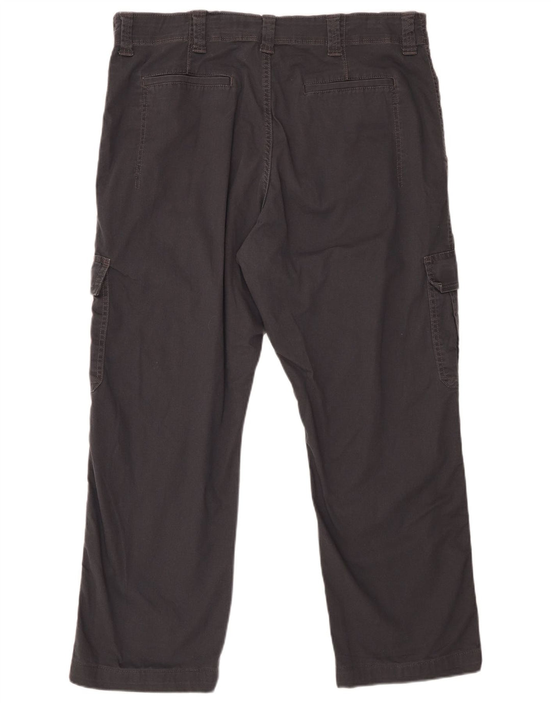 Pantaloni cargo da uomo dalla vestibilità comoda WRANGLER W38 L27 cotone grigio