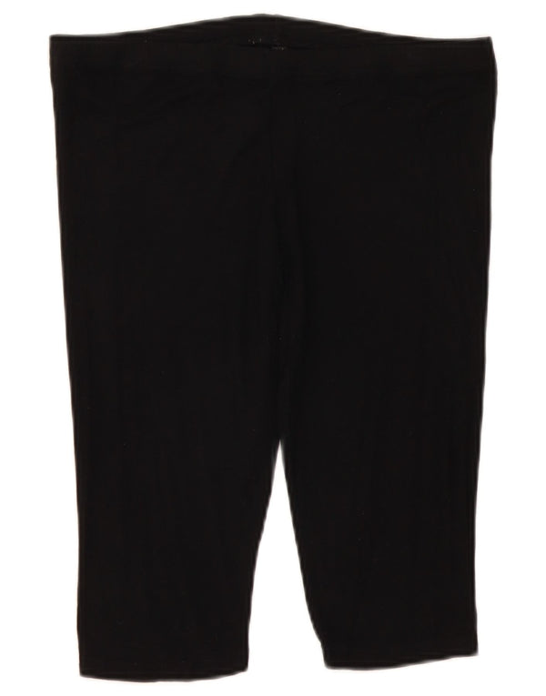 Topshop Leggings Capri da donna UK 12 viscosa nera media