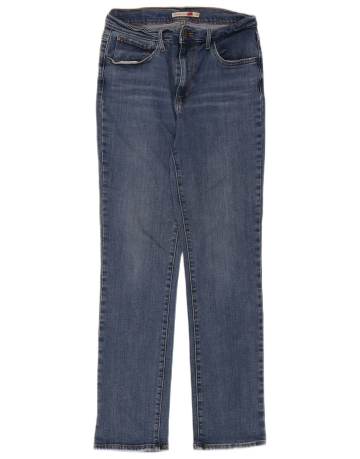 Jeans dritti a vita alta Levi's 724 da donna W30 L28 Blu