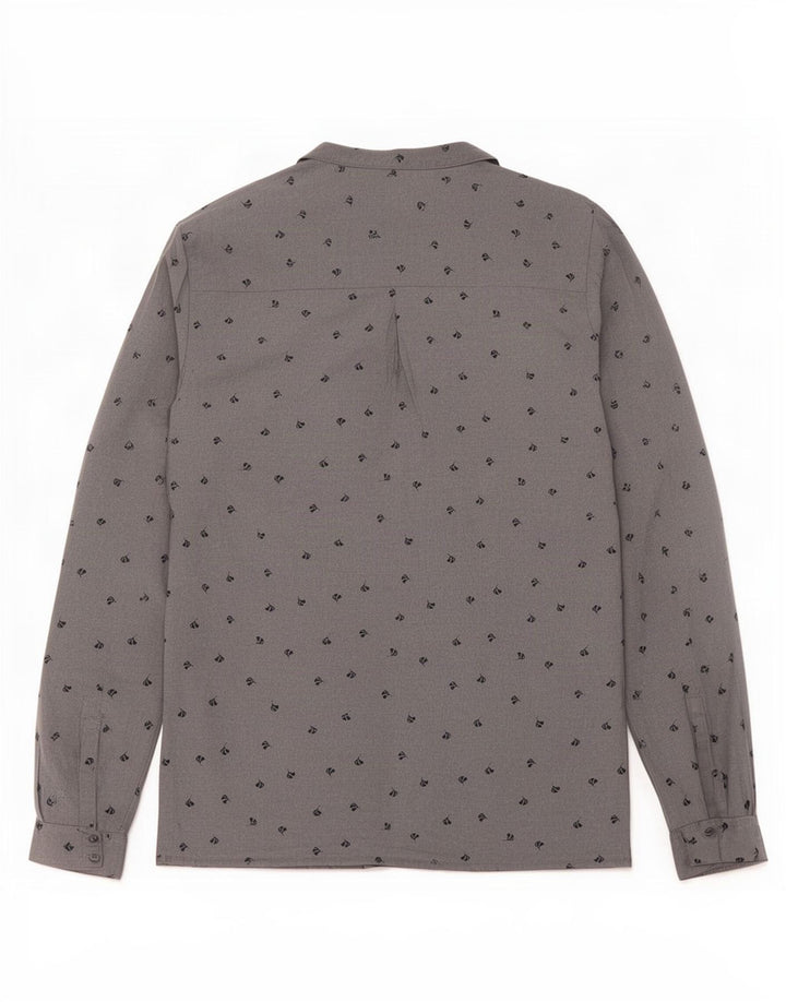 Camicetta da donna Rohan UK 10 Piccolo poliestere floreale grigio