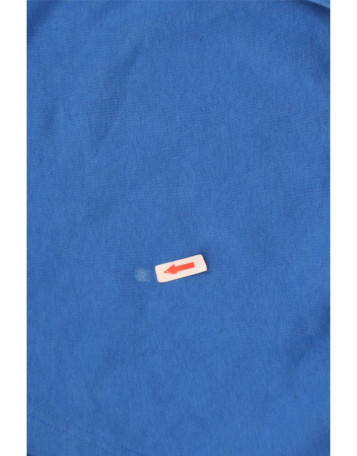 Felpa con cappuccio da uomo Nike Large in cotone blu