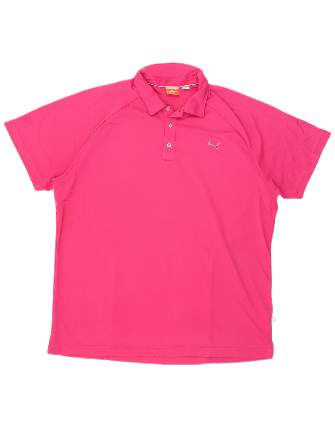 Polo Puma da uomo XL rosa in poliestere